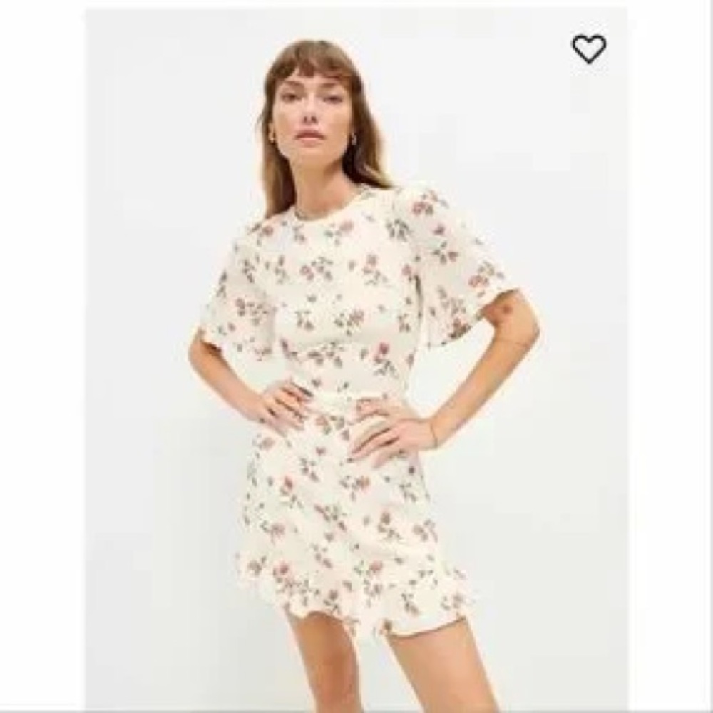 Reformation
Reformation White Floral Mini Dress
Size 8